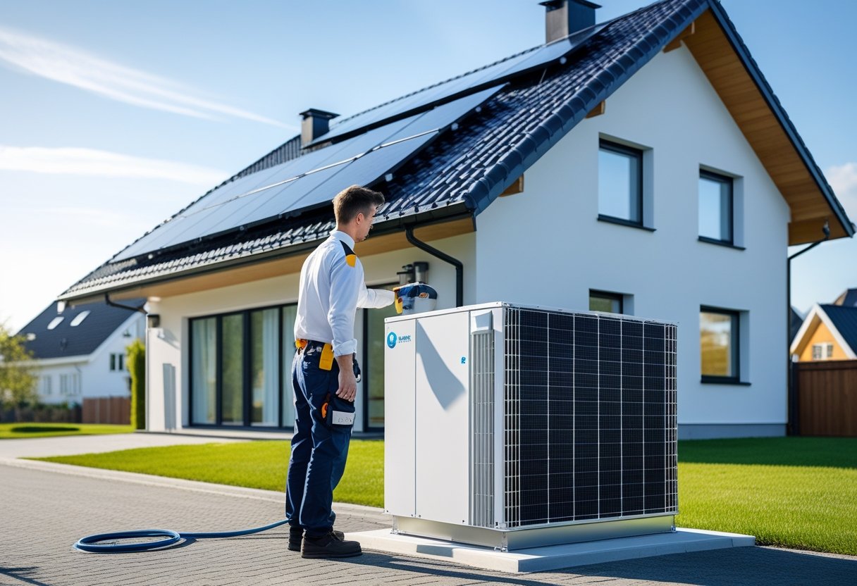 Energibesparende losninger til tagrenovering og varmepumpe i Koge